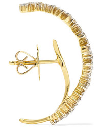 Ana Khouri Sadie 18 Karat Gold Diamond Earrings