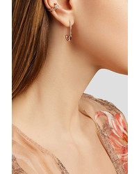 Anita Ko Safety Pin 18 Karat Rose Gold Earring