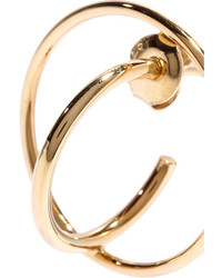 Charlotte Chesnais Saturn Gold Dipped Earrings One Size