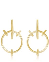Schield Geometrical Love Earrings
