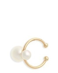 Mizuki Sea Of Beauty Double Pearl Ear Cuff