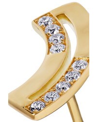 Ippolita Senso 18 Karat Gold Diamond Earrings