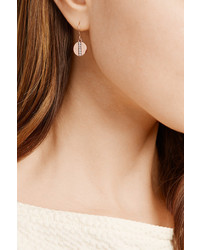 Ippolita Senso Stardust 18 Karat Rose Gold Diamond Earrings One Size