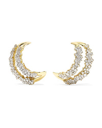 Ana Khouri Simplicity 18 Karat Gold Diamond Earrings