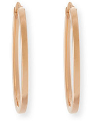 Roberto Coin Small 18k Gold Oval Hoop Earrings