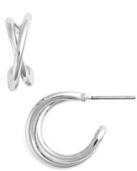 Nordstrom Small Crisscross Hoop Earrings