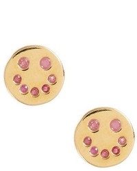 Marc Jacobs Smiley Face Stud Earring