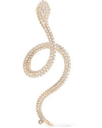 OLE LYNGGAARD COPENHAGEN Snake 18 Karat Gold Diamond Earring