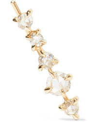 Catbird Snow Queen Gold Diamond Earring