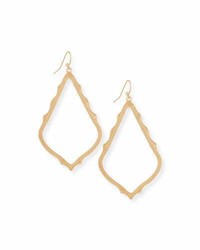 Kendra Scott Sophee Statet Drop Earrings In Rose Gold Plate