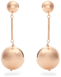 J.W.Anderson Sphere Drop Gold Plated Earrings