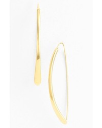 Spring Street Linear Drop Earrings Gold