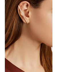 Repossi Staple 18 Karat Rose Gold Diamond Ear Cuff