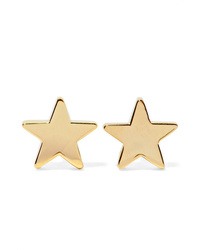 Jennifer Meyer Star 18 Karat Gold Earrings