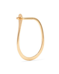 Melissa Joy Manning Teardrop 14 Karat Gold Hoop Earrings