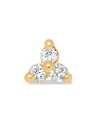 Maria Tash Tiny 18 Karat Gold Diamond Earring