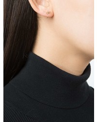 JULIEN DAVID Tiny Curved Earrings