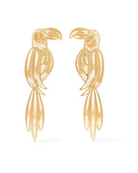 Mallarino Tucan Gold Vermeil Earrings