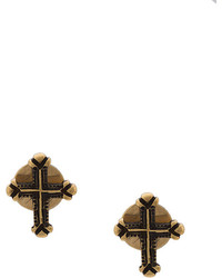 Werkstatt:Munchen Werkstattmnchen Cross Stud Earrings
