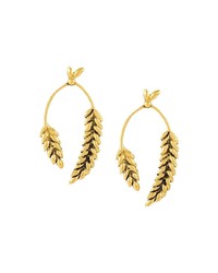 Aurelie Bidermann Wheat Earrings