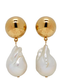 Sophie Buhai White Pearl Francis Earrings