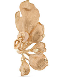 OLE LYNGGAARD COPENHAGEN Wild Rose 18 Karat Gold Diamond Clip Earring