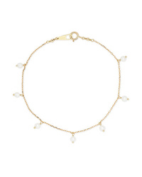 Mizuki 14 Karat Gold Pearl Bracelet