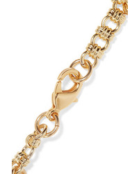 Kenneth Jay Lane Gold Plated And Resin Bracelet