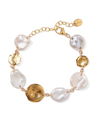 Chan Luu Gold Plated Pearl Bracelet