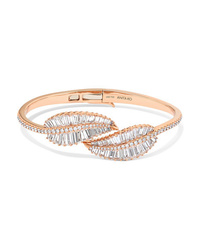 Anita Ko Palm Leaf 18 Karat Gold Diamond Bracelet