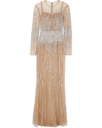 Zuhair Murad Baby Jane Embellished Tulle Gown