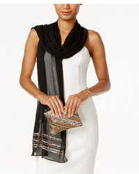 Vince Camuto Embellished Evening Wrap And Clutch