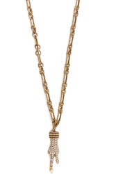 Gucci Crystal Embellished Hand Necklace