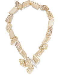 Rosantica Jack Gold Tone Crystal Necklace