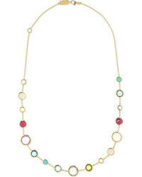 Ippolita Lollipop Lollitini 18 Karat Gold Multi Stone Necklace