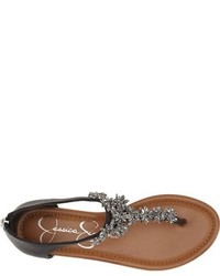 Jessica Simpson Ryler Crystal Embellished Sandal