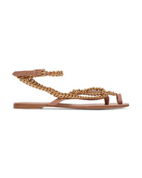 Gianvito Rossi Embellished Leather Sandals