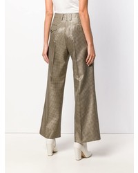 Golden Goose Deluxe Brand Flared Cropped Trousers