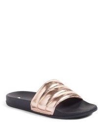 Quilted Slide Sandal
