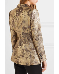 Dolce & Gabbana Metallic Brocade Blazer