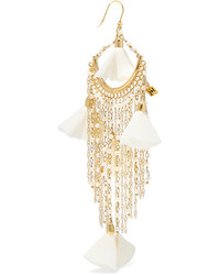 Rosantica Brezza Gold Tone Pearl And Silk Earrings