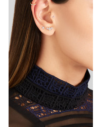 Maria Tash Flower Garland 18 Karat Gold Diamond Earring
