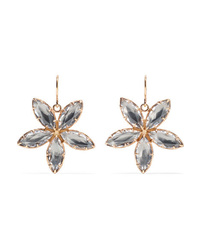 Larkspur & Hawk Sadie Astra Gold Dipped Quartz Earrings