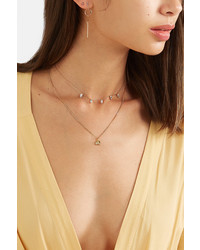 Meadowlark Alba Gold Plated Diamond Necklace