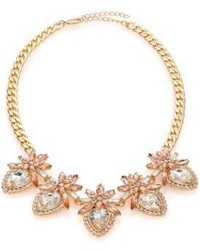ABS by Allen Schwartz Jewelry Floral Stone Statet Necklace