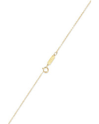 Jennifer Meyer Flower 18 Karat Gold Diamond And Turquoise Necklace