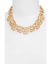 Kate Spade New York Floral Cluster Collar Necklace