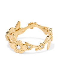 Meadowlark Alba Vine Gold Plated Diamond Ring
