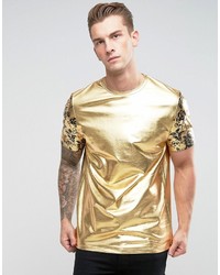 Gold Floral T-shirt