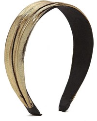 Forever 21 Metallic Scrunched Headband